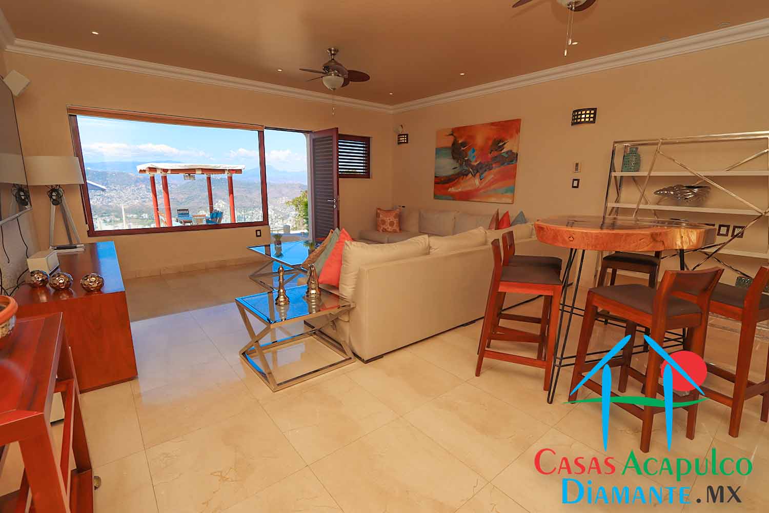 Villa Emiliano - Sala de televisión 1